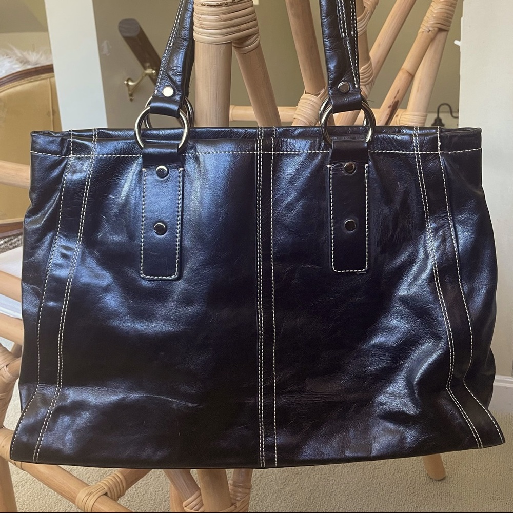 Kenneth Cole leather handbag